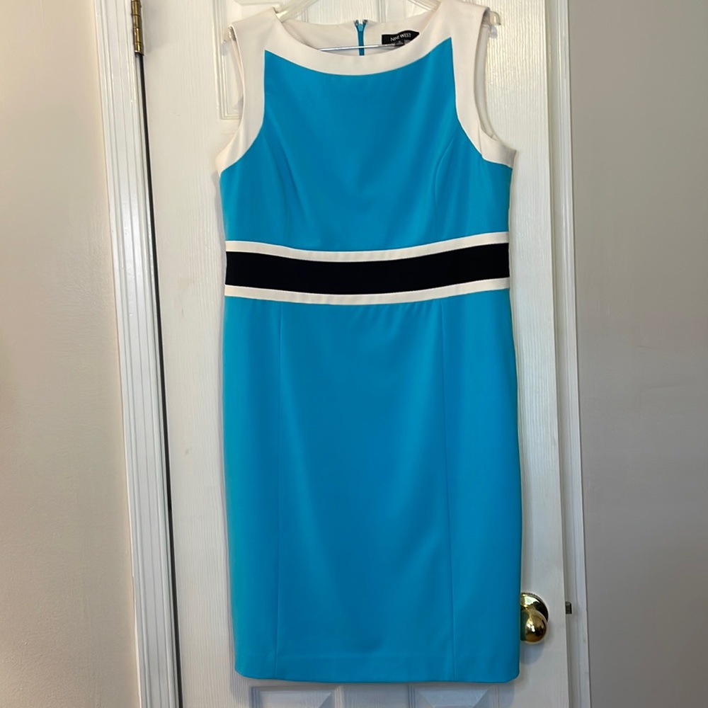 Nine West Colorblock Sheath Dress